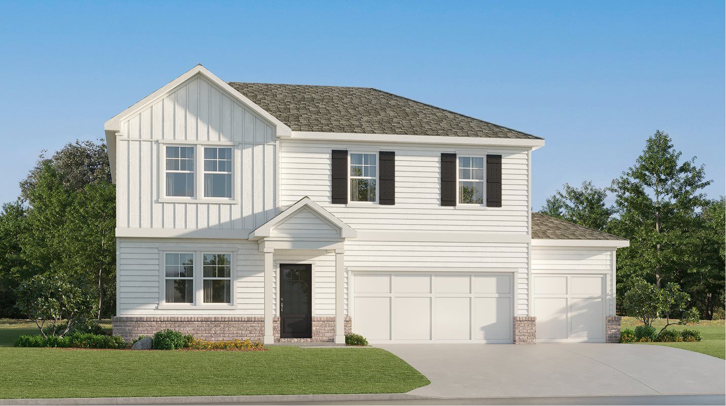 Elevation D - Portland Exterior D