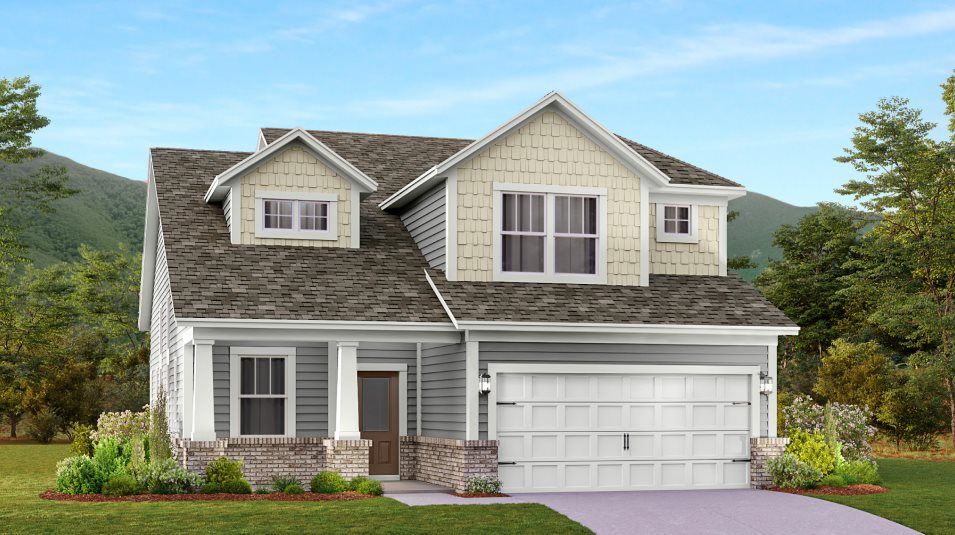 Elevation B - Primrose Exterior Rendering B