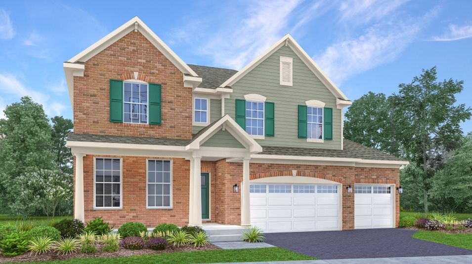 Elevation H - Rainier Exterior Rendering