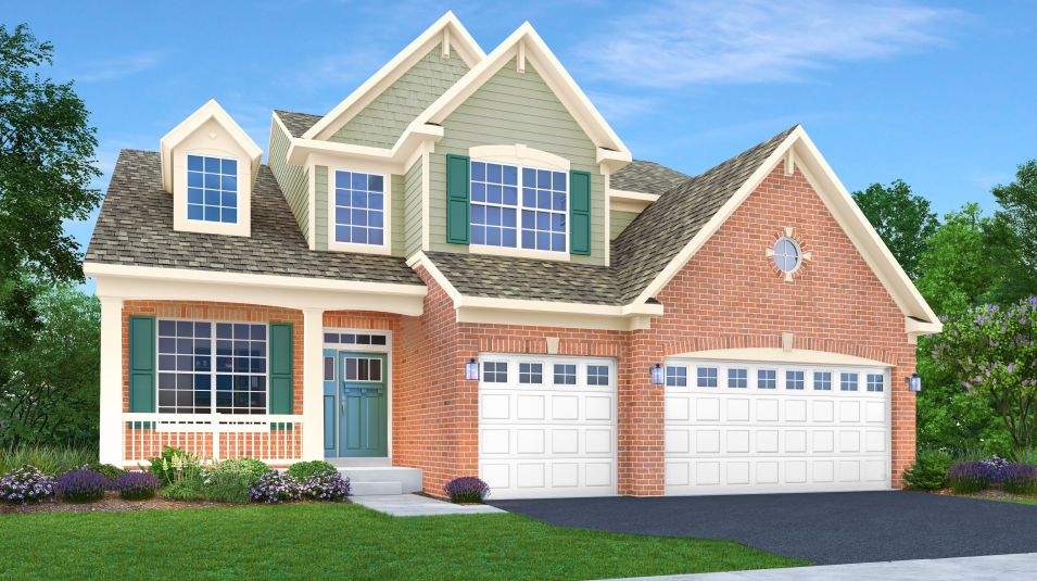 Elevation D - Galveston Exterior Rendering