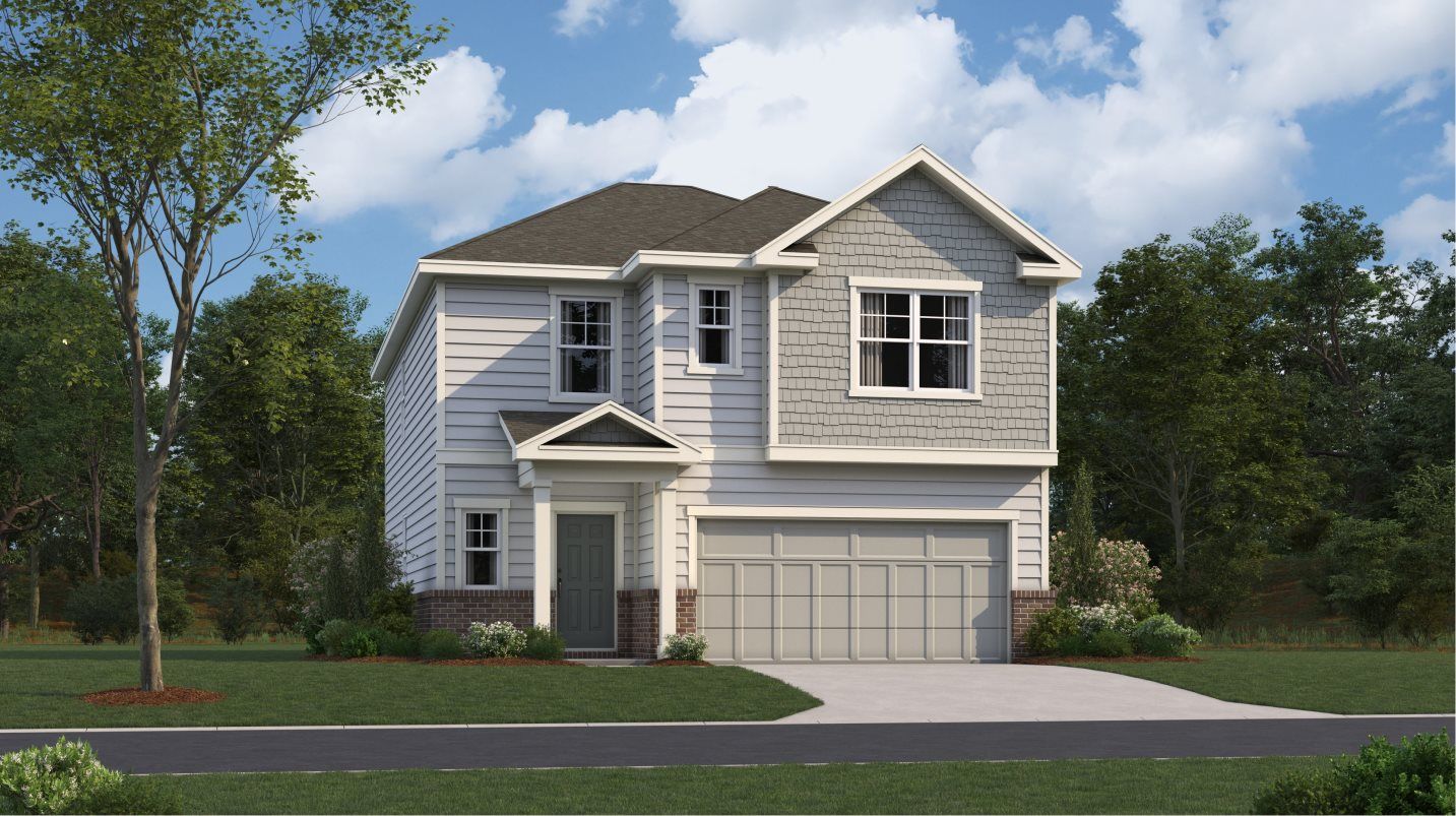 Elevation D - Boston Exterior D