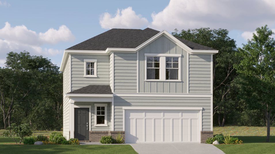Elevation D - Atlanta Exterior Rendering D