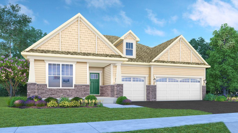 Elevation G - Matisse Exterior Rendering