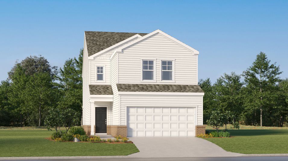 Elevation A - Charles Exterior Rendering A