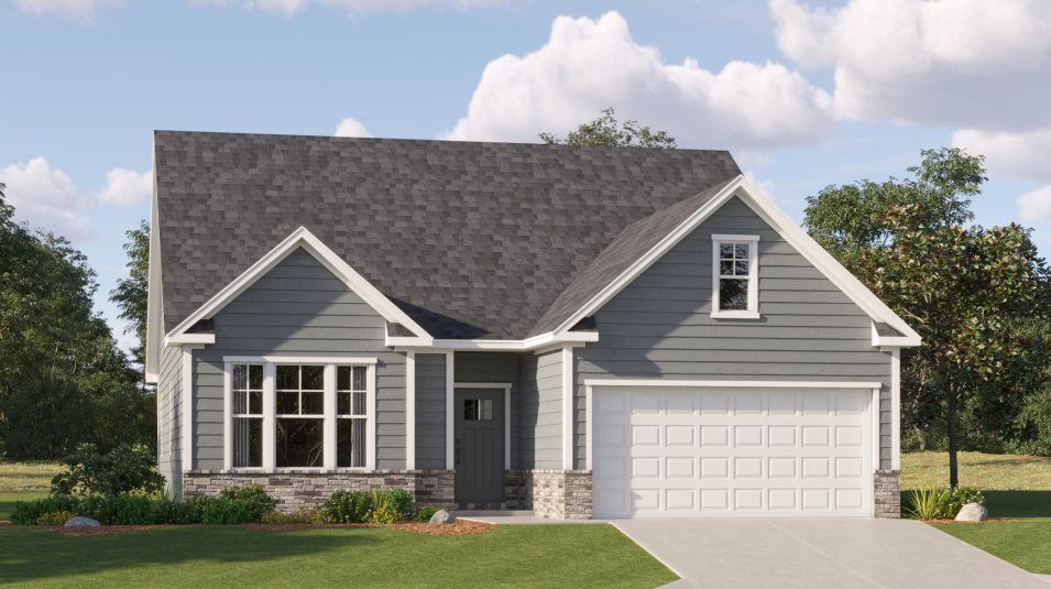Elevation A - Savannah Exterior Rendering A