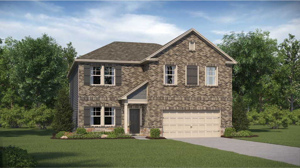 Elevation K - Richmond Exterior Rendering