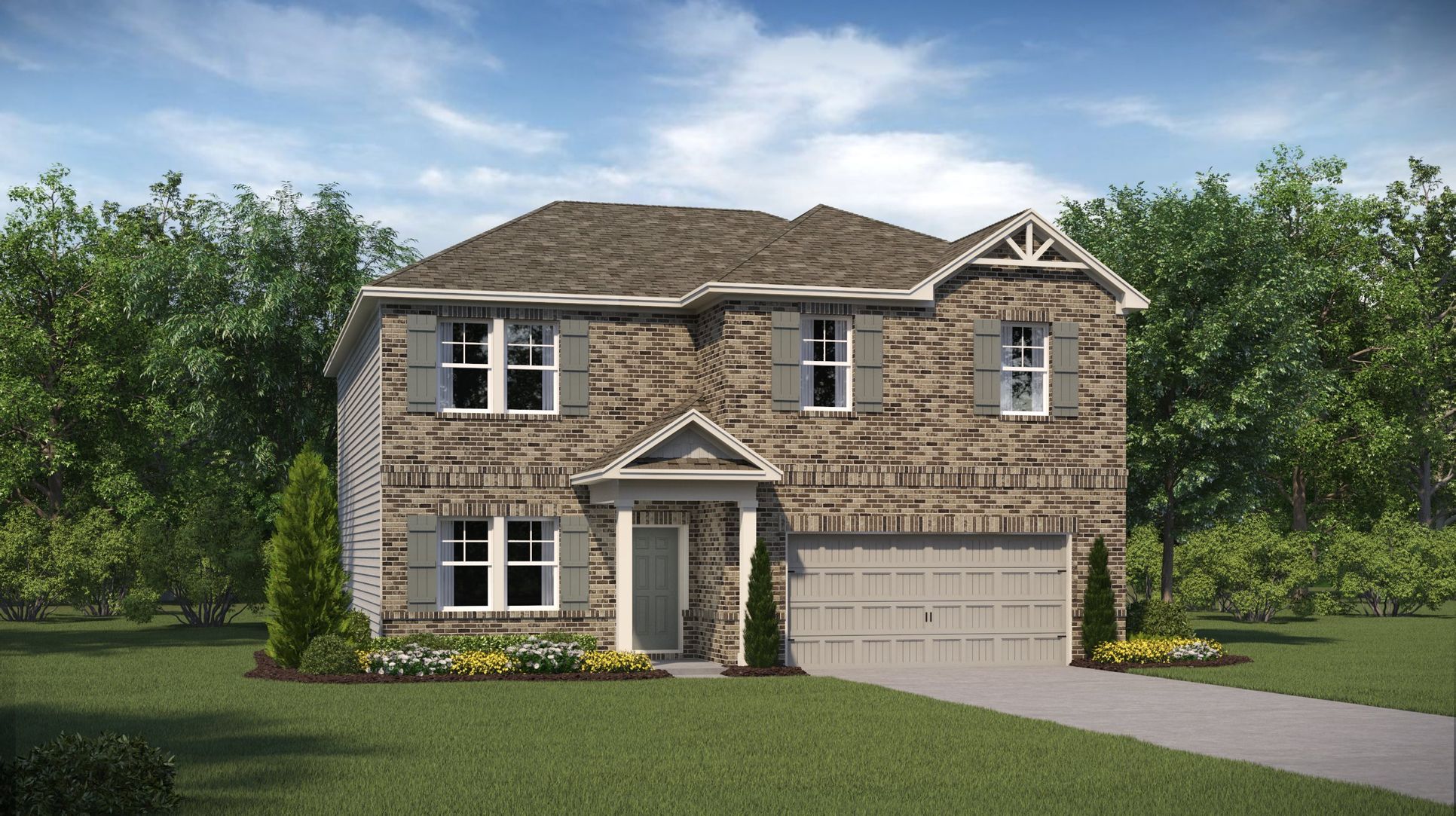 Elevation J - Richmond Exterior J