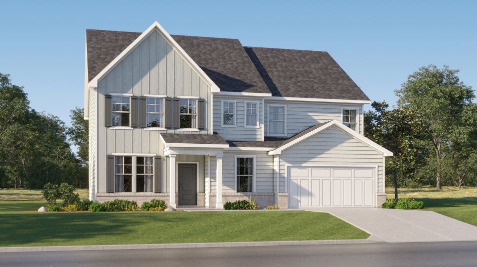 Elevation D - Fairmont Exterior Rendering D