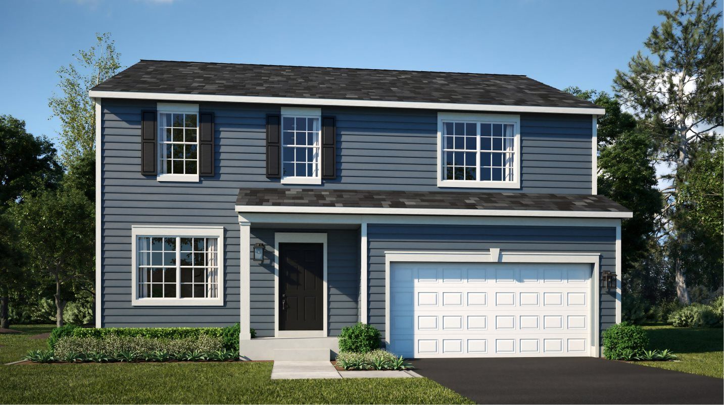 Elevation A - Townsend Exterior A