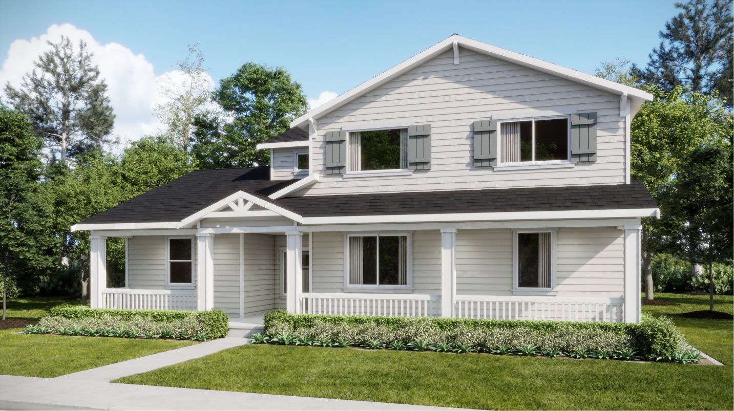 Elevation CR - Craftsman style home image