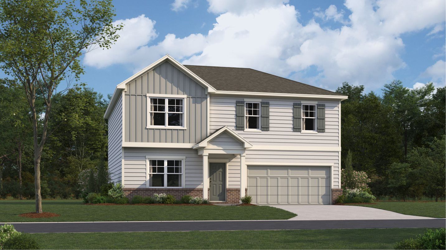 Elevation D - Portland Exterior D