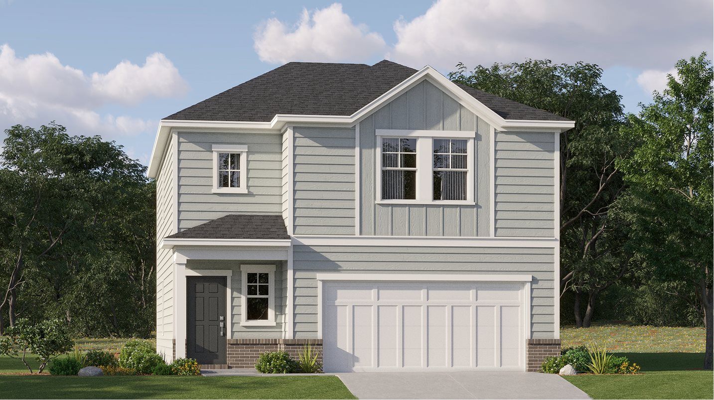 Elevation D - Atlanta Exterior Rendering D