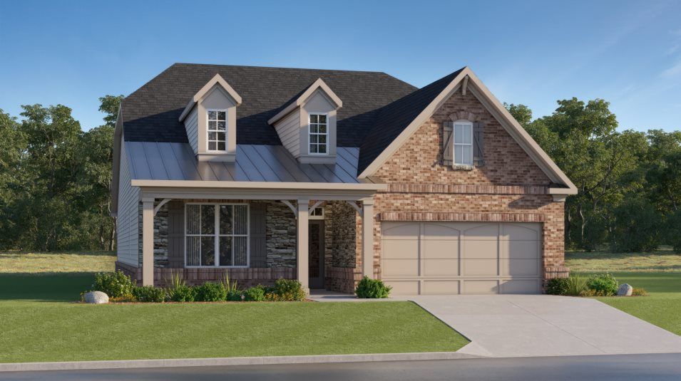 Elevation C - Brunswick Exterior Rendering C