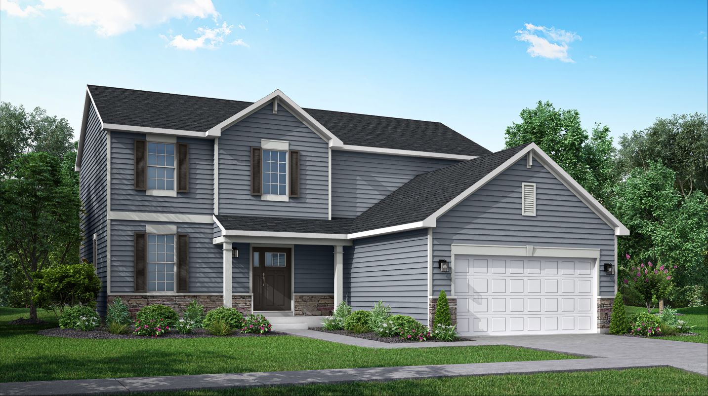 Elevation B - Victoria Exterior Rendering