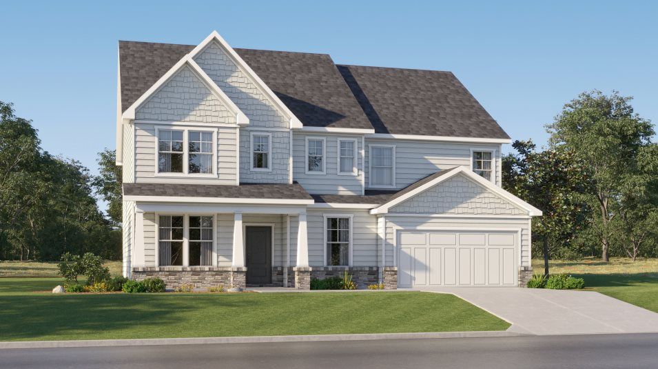Elevation F - Fairmont Exterior Rendering F