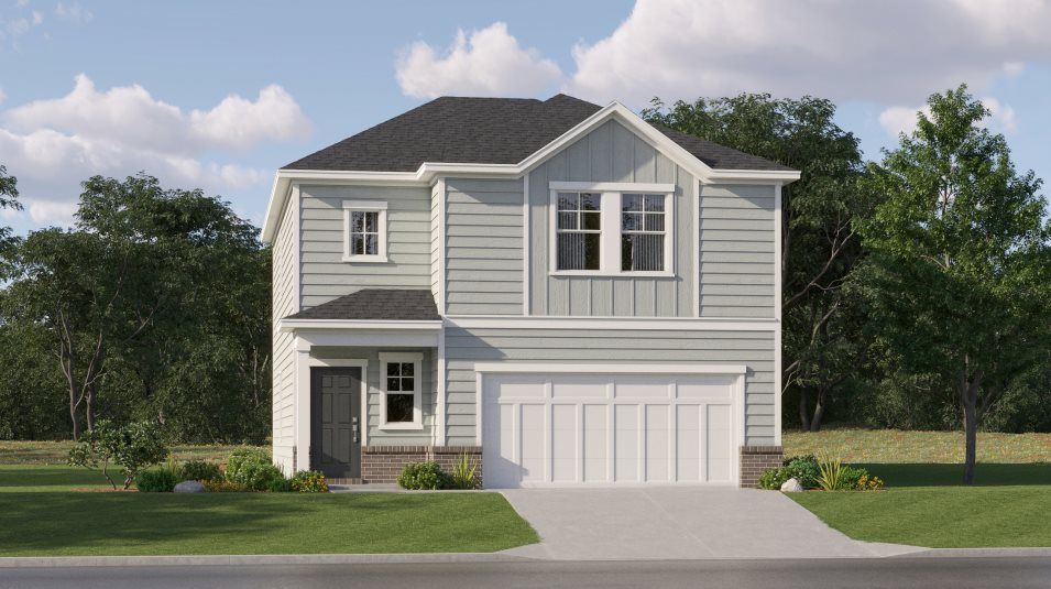 Elevation D - Atlanta Exterior Rendering D