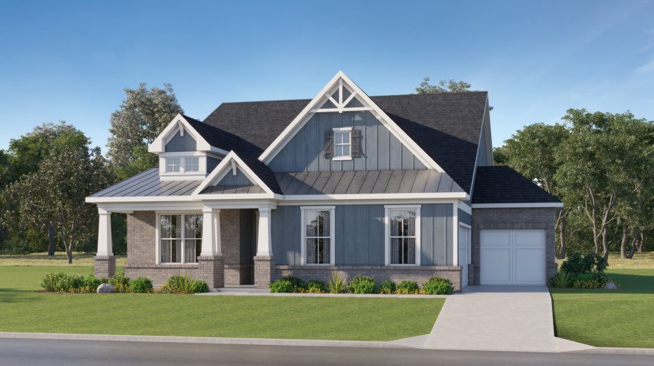 Elevation B - Brunswick Exterior Rendering B