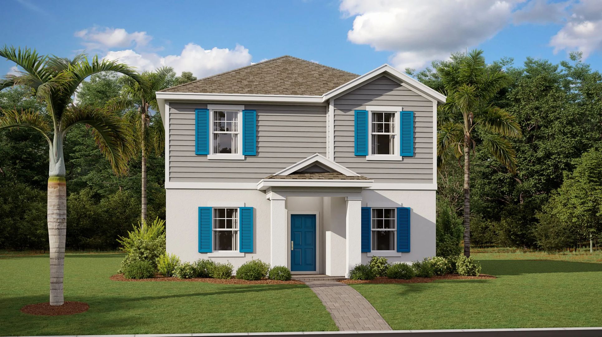 Elevation Q - Bridgewalk Manors Delray Exterior Q