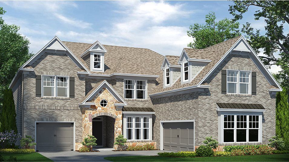 Elevation D - Magnolia Exterior Rendering D