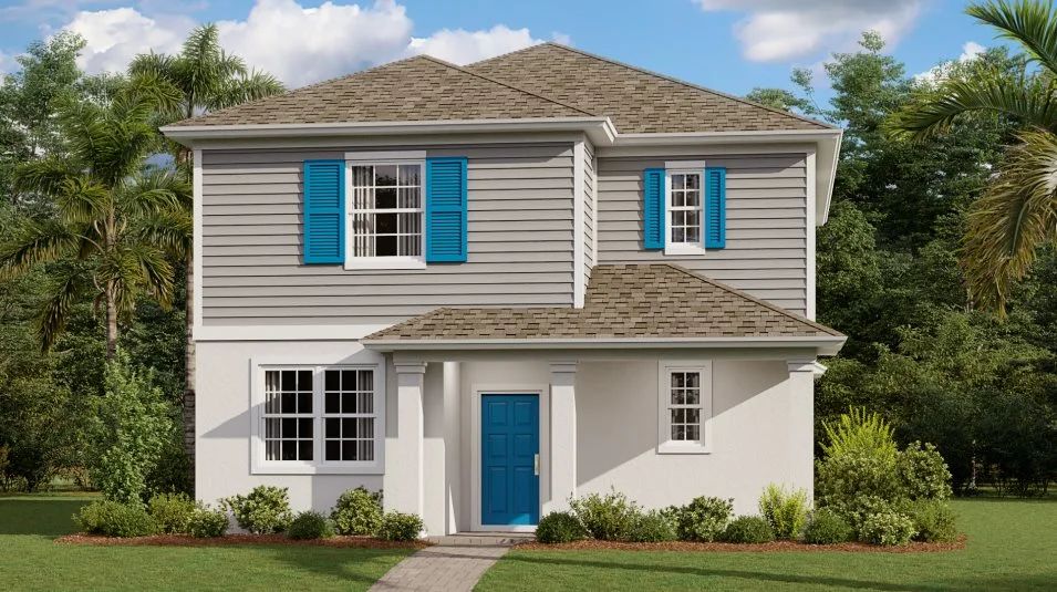 Elevation E - Solano II Exterior E