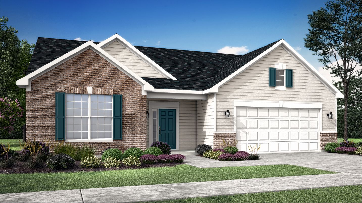 Elevation B - Sonoma Exterior Rendering
