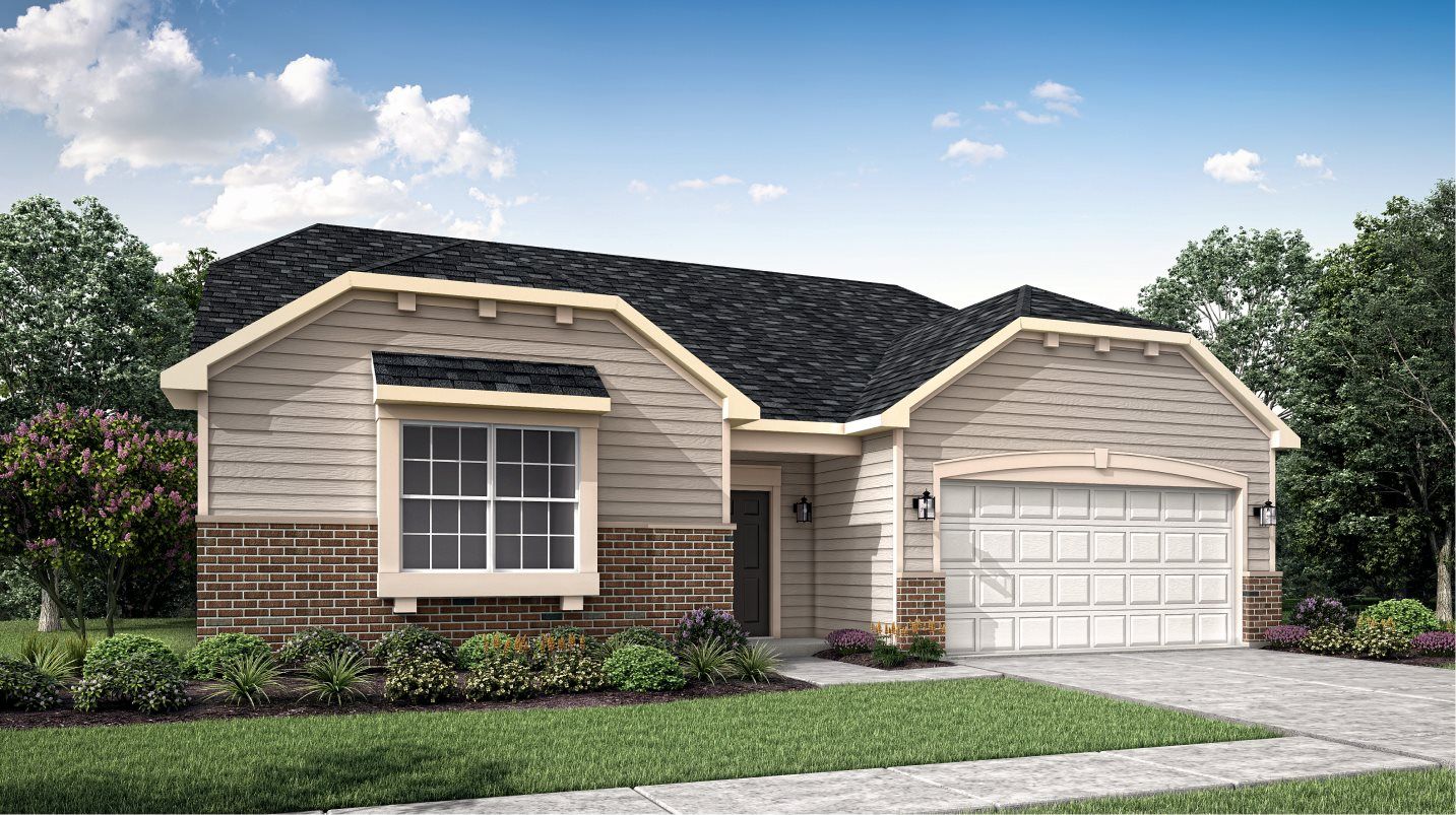 Elevation B - Siena Exterior Rendering