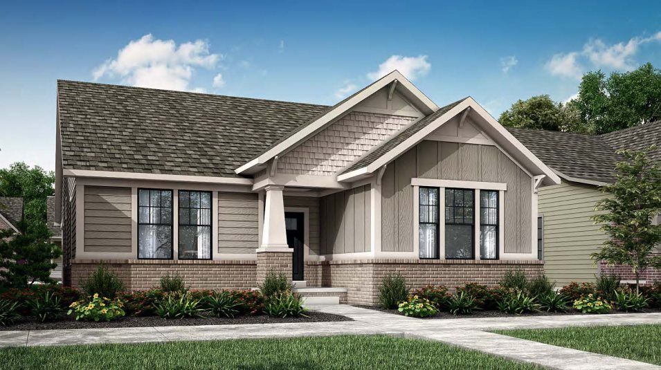Elevation A - Chartwell Exterior Rendering A