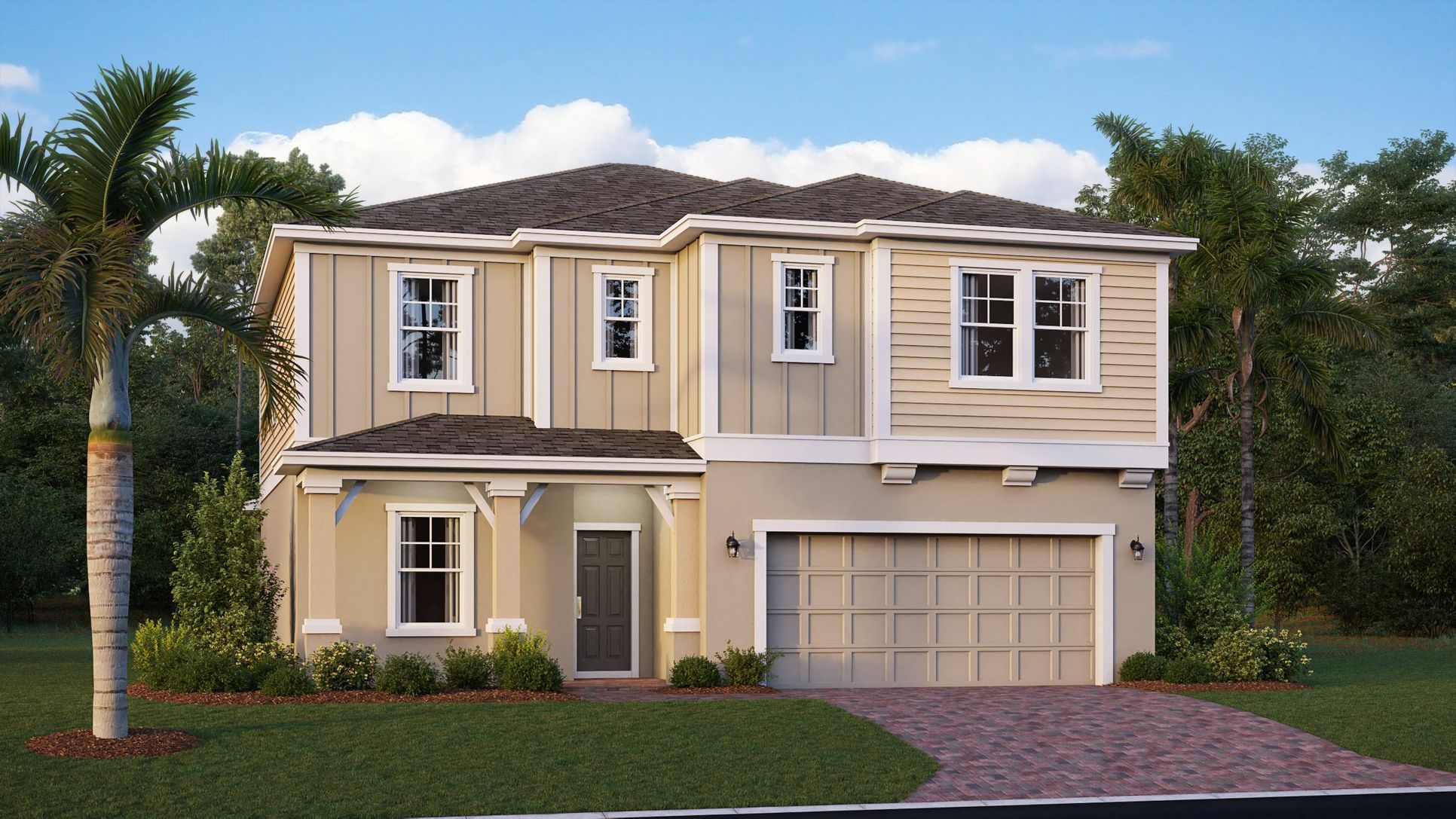 Elevation H - OLH_Bridgewalk_Manors_Rend_Miramar_H
