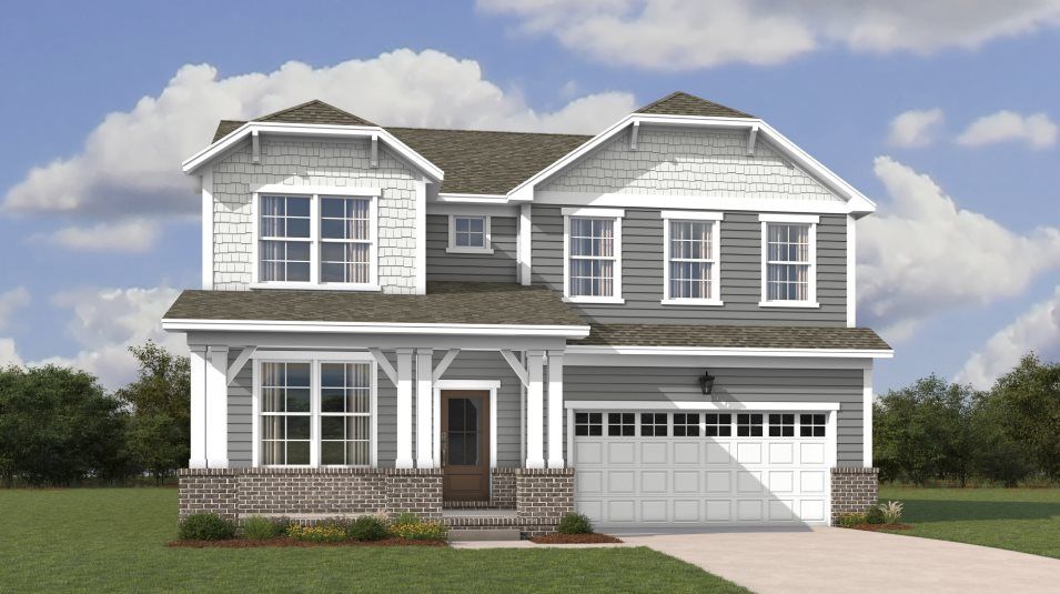 Elevation C - Hawthorne Exterior Rendering C