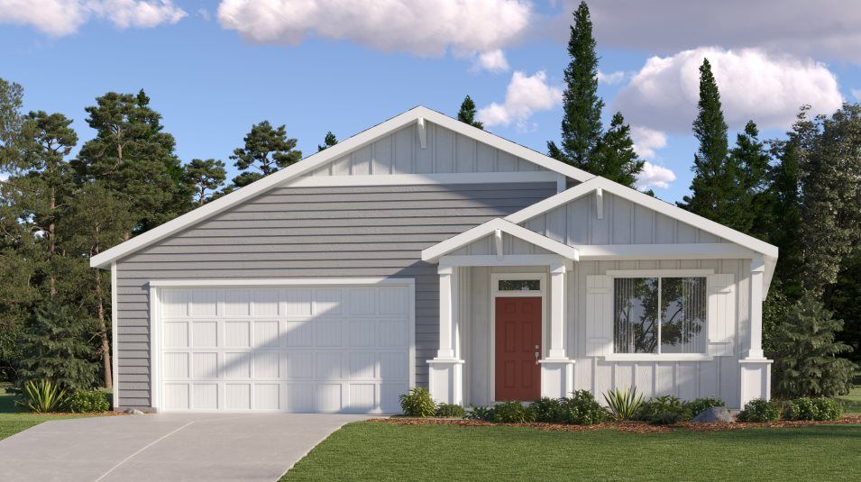 Elevation A - Endicott American