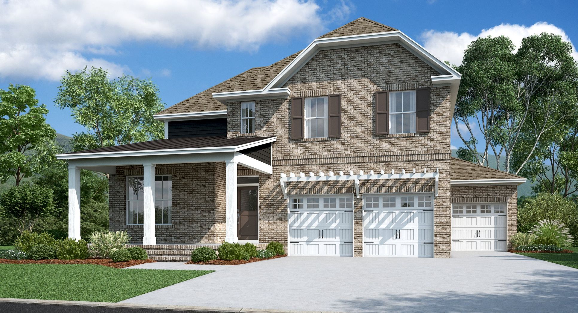 Elevation E - Warner Exterior E