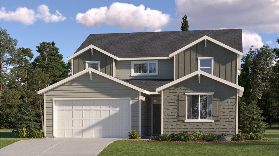 Elevation A - Bainbridge American