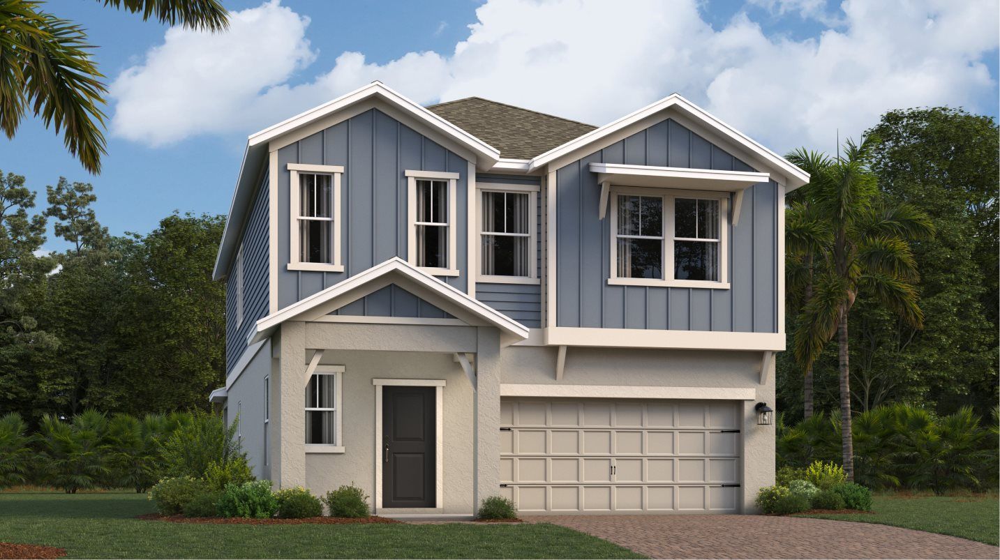 Elevation A - Exterior Rendering