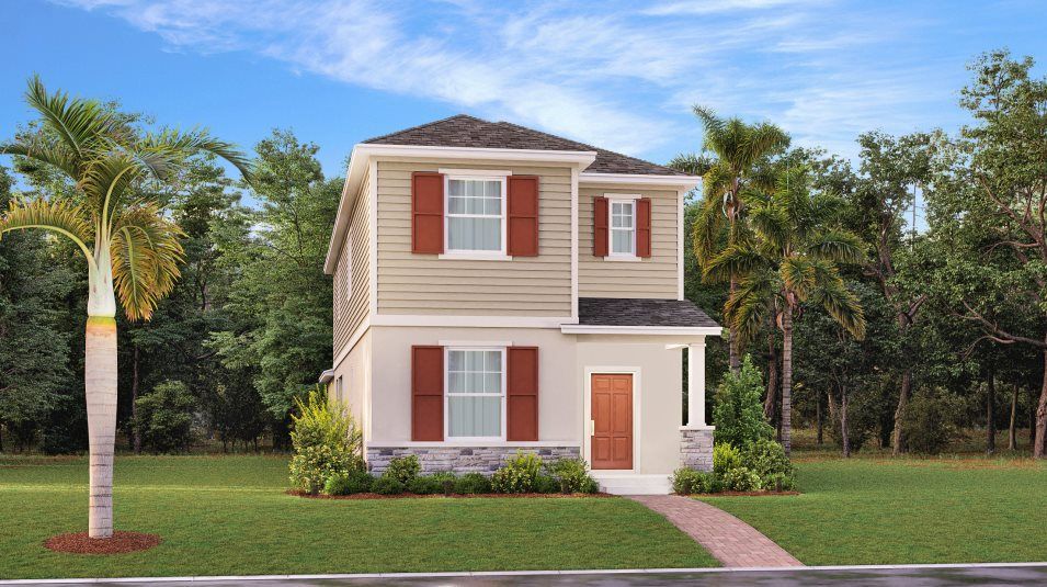 Elevation E1M - Exterior E1M