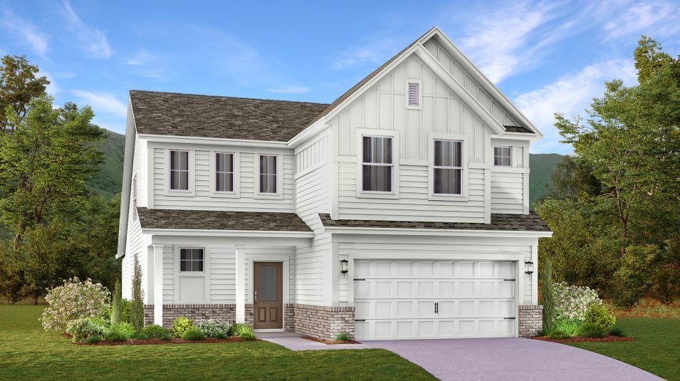 Elevation A - Rosemary Exterior Rendering A