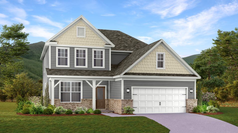 Elevation B - Mayflower Exterior Rendering B