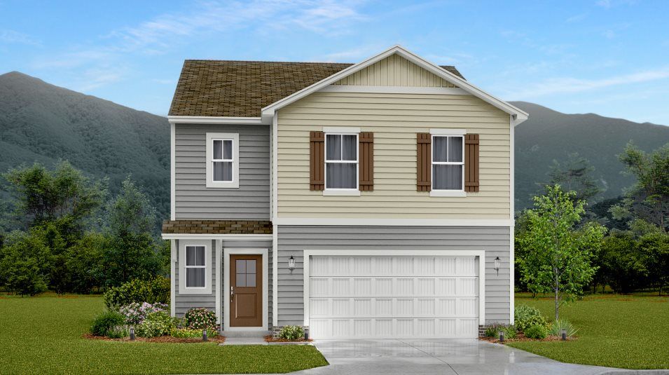 Elevation D - Broadmoor Exterior Rendering D