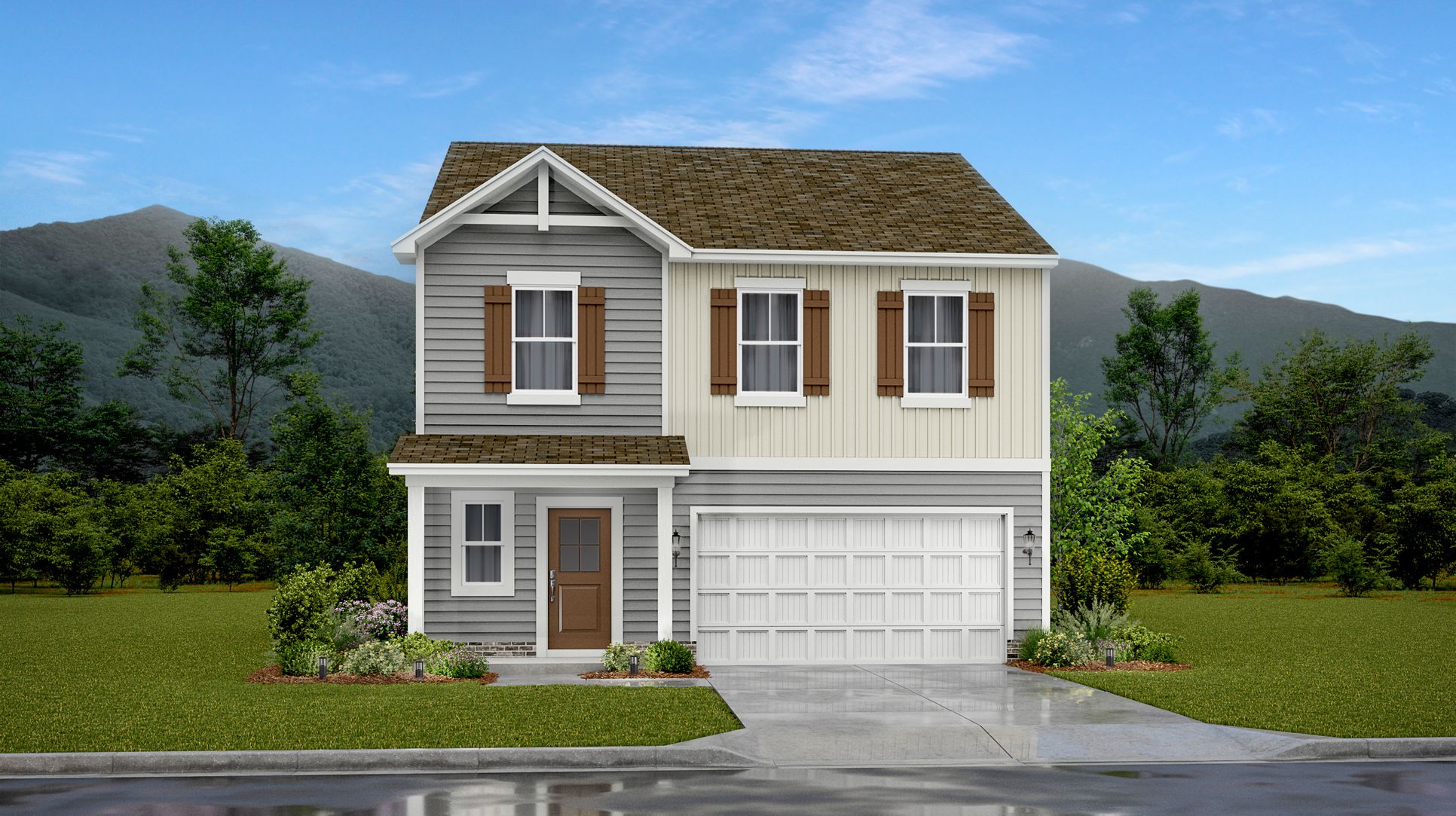 Exterior:Cambridge Aspen Elev E