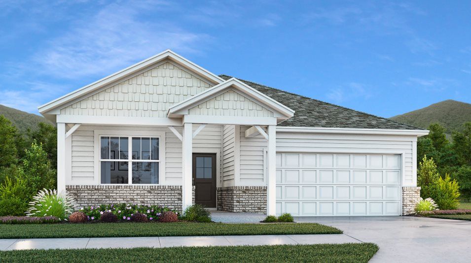 Elevation B - Ashbury Exterior Rendering B
