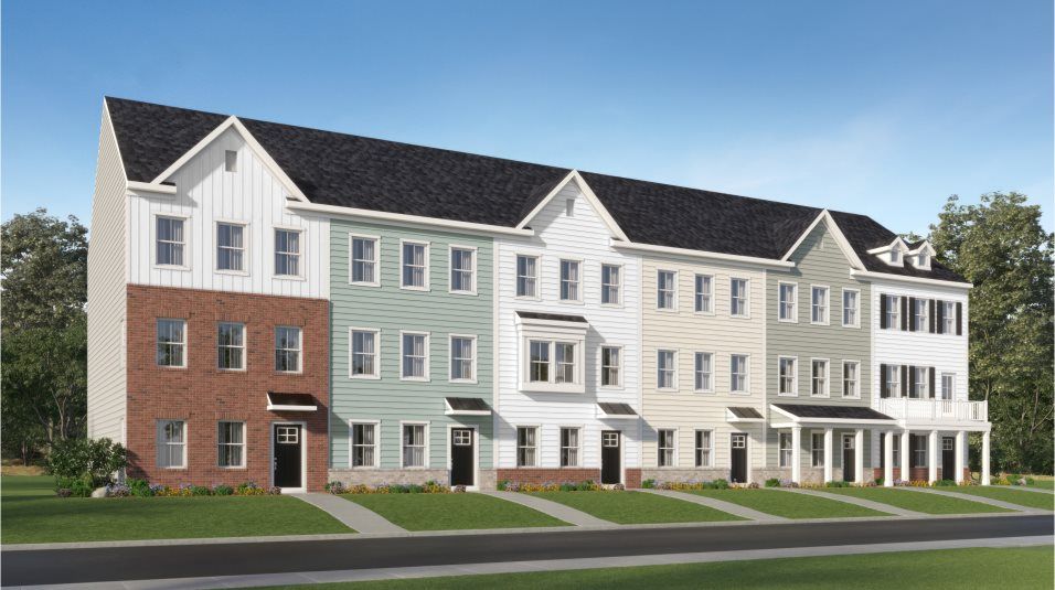 Elevation A - A contemporary-inspired exterior