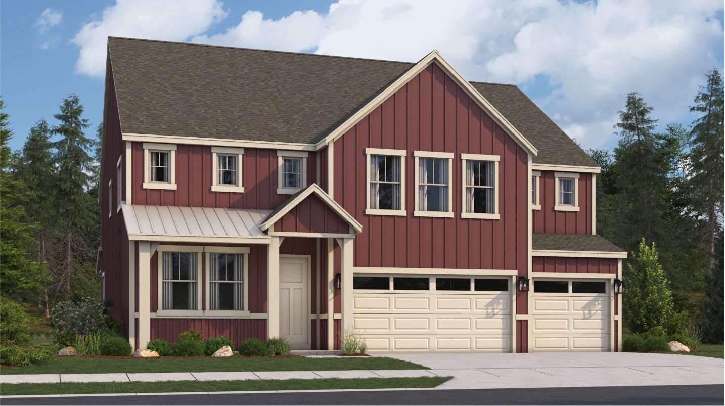 Elevation FBX - Teton Farmhouse