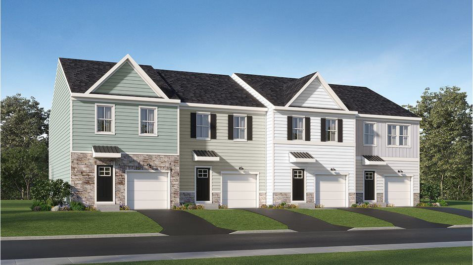Elevation A - A traditional-inspired exterior