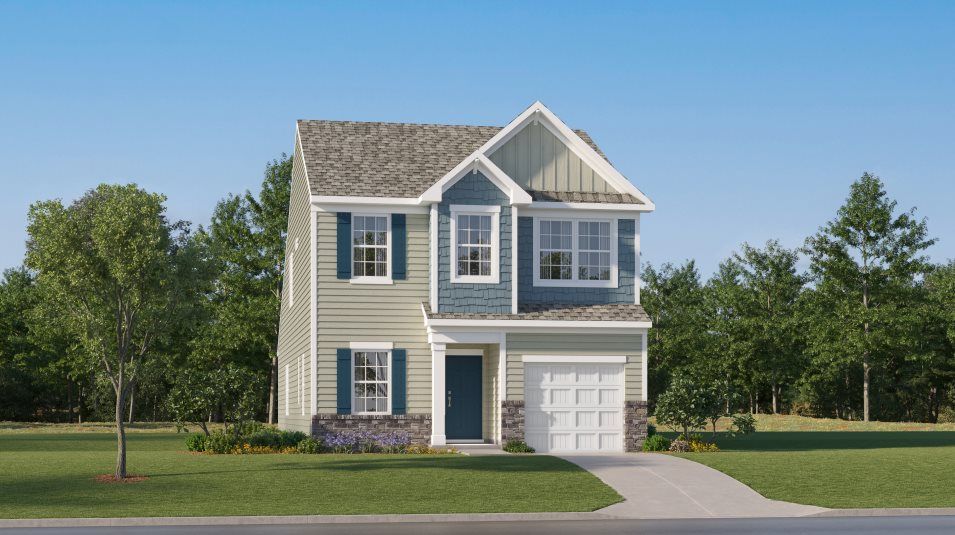 Elevation C - Edgefield Exterior Rendering C