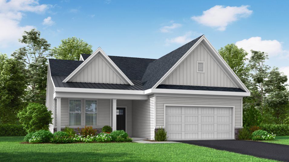 Elevation FRS - Solano farmhouse-inspired exterior
