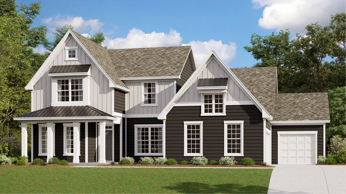 Elevation A - Adams Exterior A