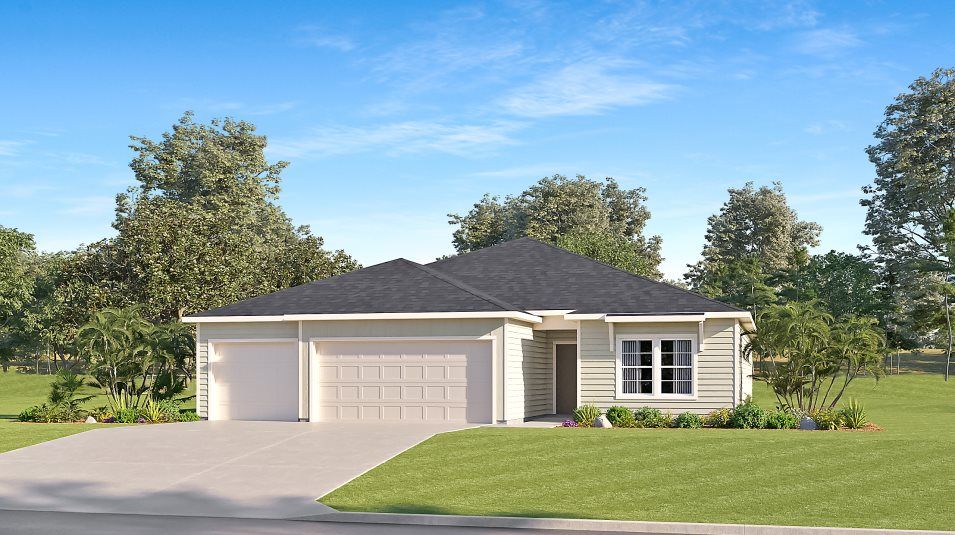 Elevation HB - A ranch-inspired exterior