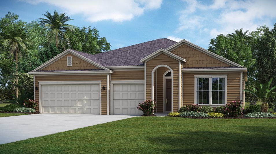 Elevation HA - A ranch-inspired exterior