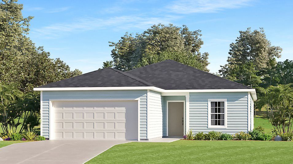 Elevation HB - A ranch-inspired exterior