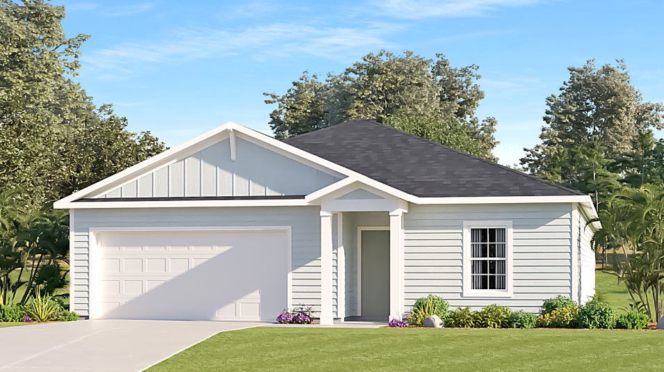 Elevation HB - A ranch-inspired exterior