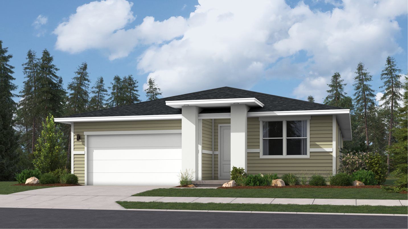 Elevation C - Arcadia Contemporary